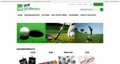 Desktop Screenshot of golf-giftsforyou.co.uk
